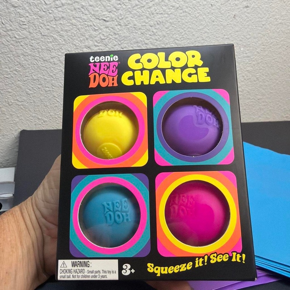 NeeDoh Teenie Color Change 4 Pack
